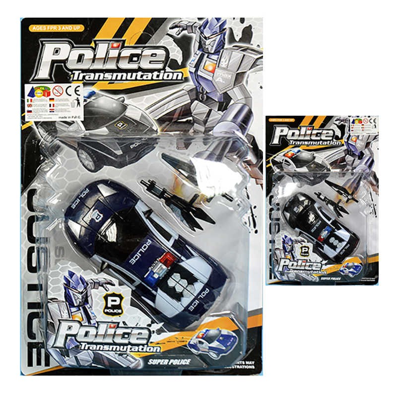 SET TRASFORMER AUTO POLIZIA