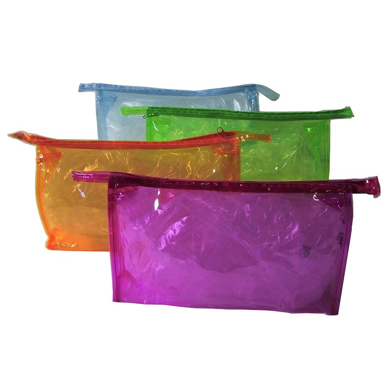BUSTA TRASPARENTE COLORI ASSORTITI SFUSO 27x17 CM