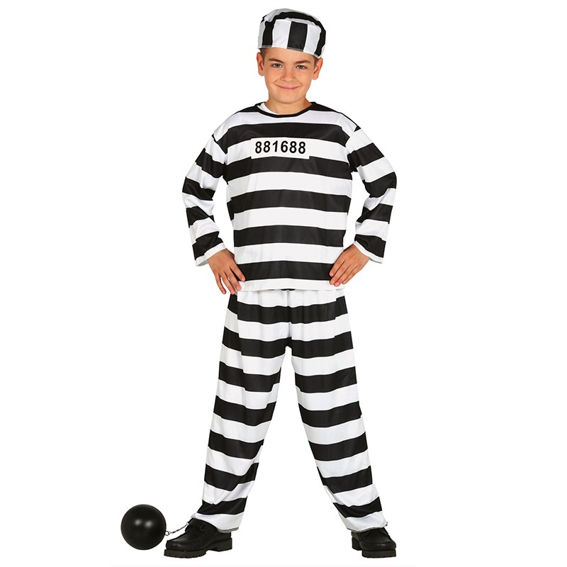 COSTUME CARCERATO BAMBINO