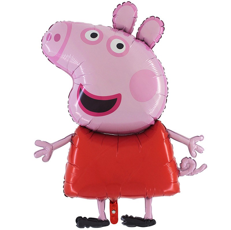 PALLONI ARGENTATI PEPPA PIG