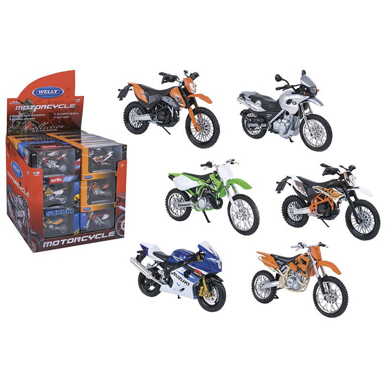 WELLY MOTO CROSS LICENZIATE SCALA 1:18