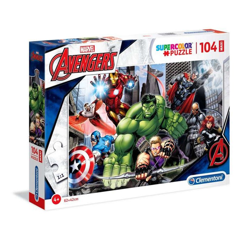 PUZZLE 104 MAXI THE AVENGERS CLEMENTONI