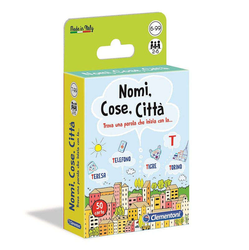 GIOCHI CARTE NOMI COSE CITTA' CLEMENTONI