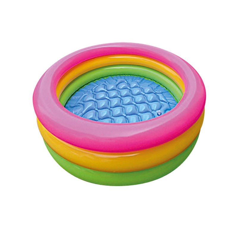 PISCINA 3 TUBO CON FONDOGONFIABILE CM 64