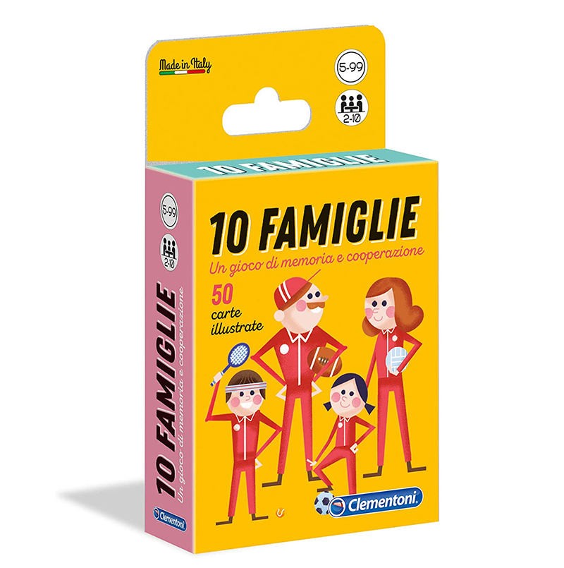 10 FAMIGLIE CLEMENTONI