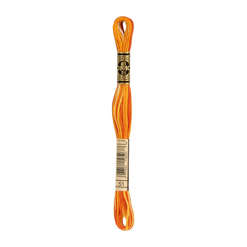 MOULINE' SPECIAL 25 COTONE 8 MT 6 MATASSINE COLORE 51