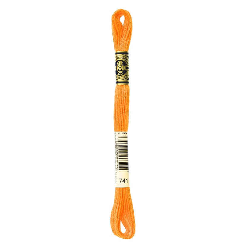MOULINE' SPECIAL 25 COTONE 8 MT 6 MATASSINE COLORE 741