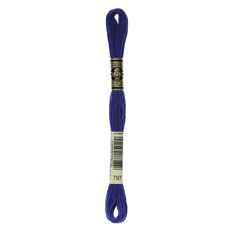 MOULINE' SPECIAL 25 COTONE 8 MT 6 MATASSINE COLORE 797