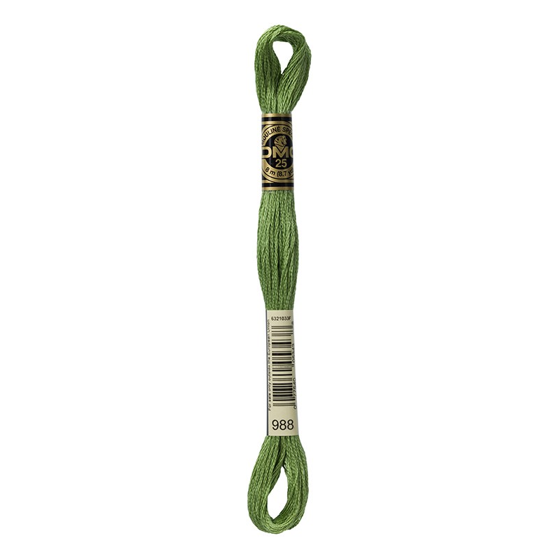 MOULINE' SPECIAL 25 COTONE 8 MT 6 MATASSINE COLORE 988