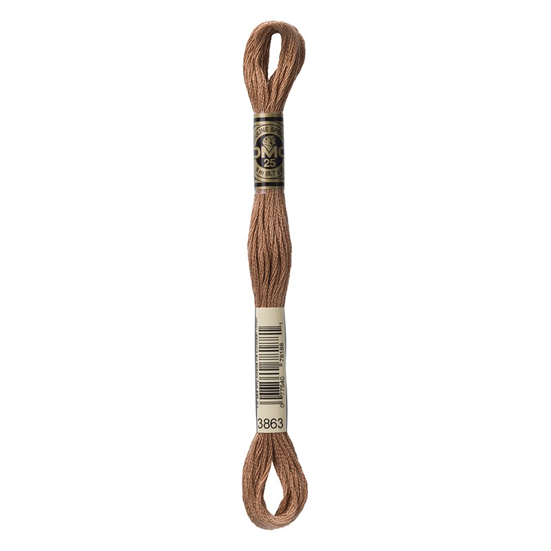 MOULINE' SPECIAL 25 COTONE 8 MT 6 MATASSINE COLORE 3863