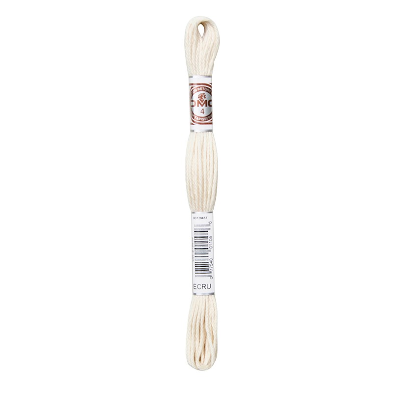 COTONE LANATO TITOLO 4 RETORS MAT 10 MT 6 MATASSINE COLORE ECRU
