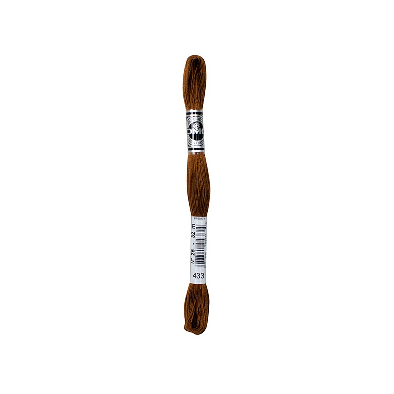 COTONE DA RICAMO 32 MT TITOLO 25 6 MATASSINE COLORE 433