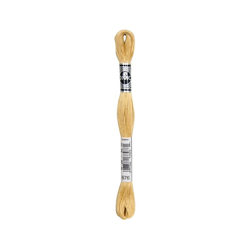 COTONE DA RICAMO 32 MT TITOLO 25 6 MATASSINE COLORE 676