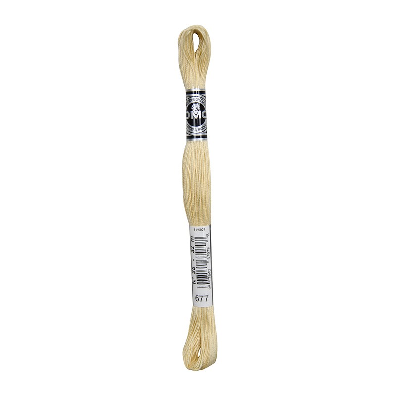 COTONE DA RICAMO 32 MT TITOLO 25 6 MATASSINE COLORE 677