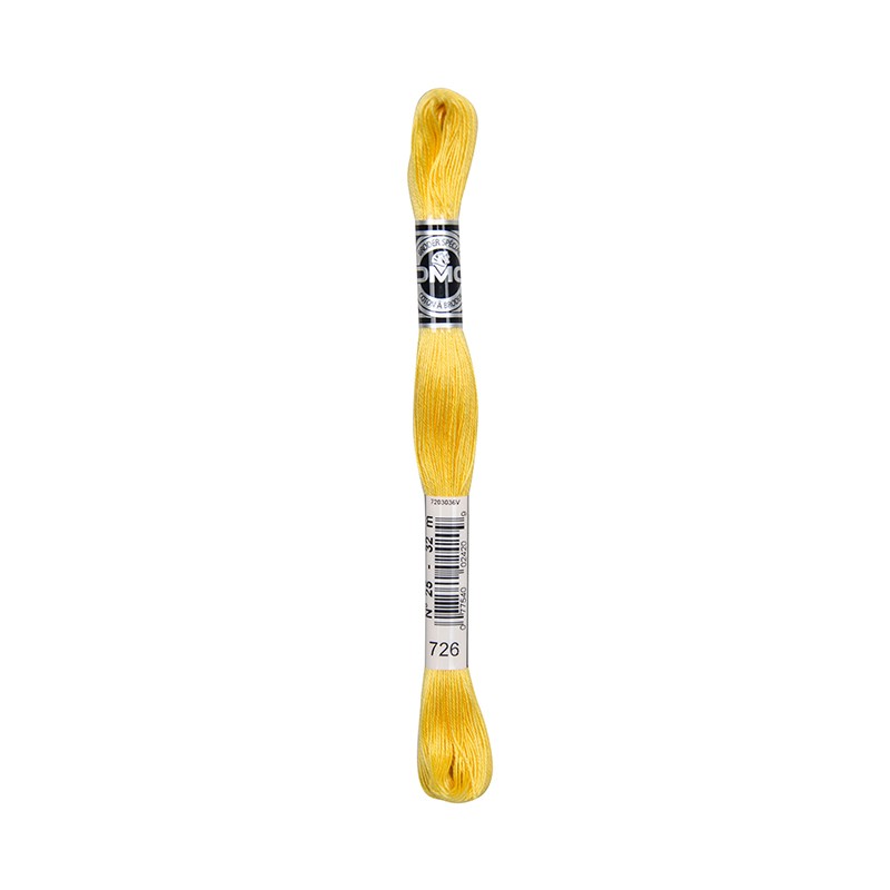 COTONE DA RICAMO 32 MT TITOLO 25 6 MATASSINE COLORE 726