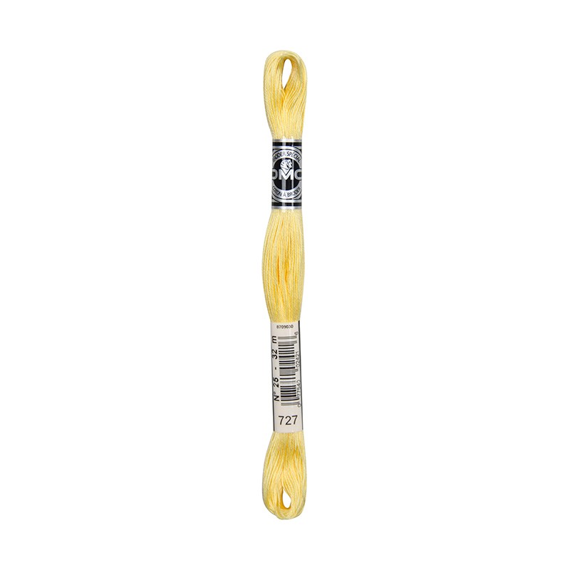 COTONE DA RICAMO 32 MT TITOLO 25 6 MATASSINE COLORE 727