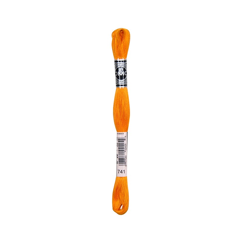COTONE DA RICAMO 32 MT TITOLO 25 6 MATASSINE COLORE 741
