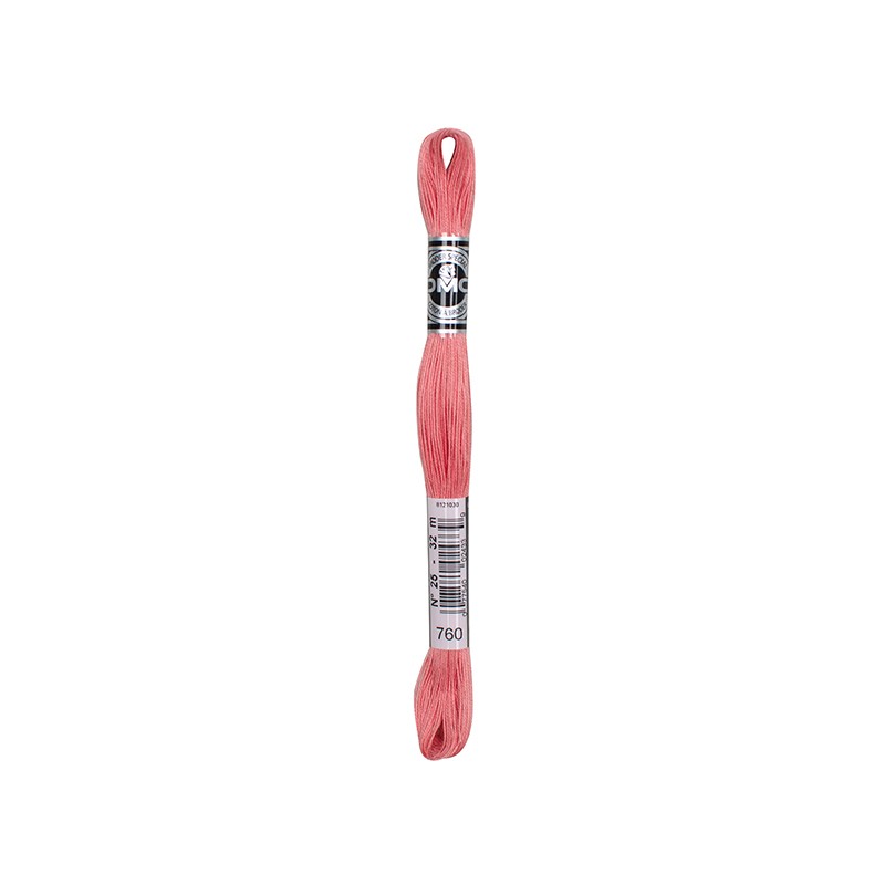 COTONE DA RICAMO 32 MT TITOLO 25 6 MATASSINE COLORE 760