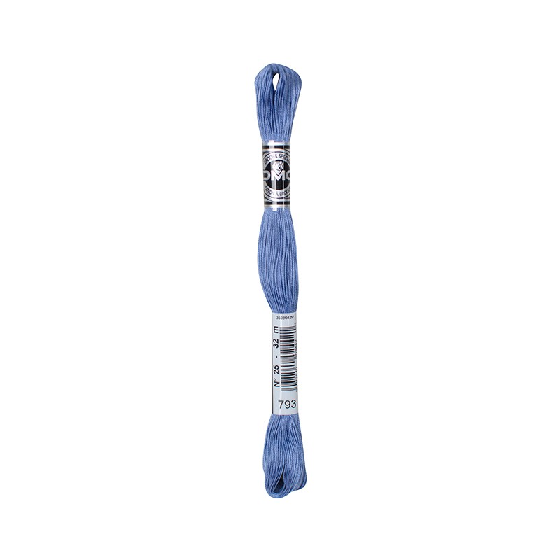 COTONE DA RICAMO 32 MT TITOLO 25 6 MATASSINE COLORE 793