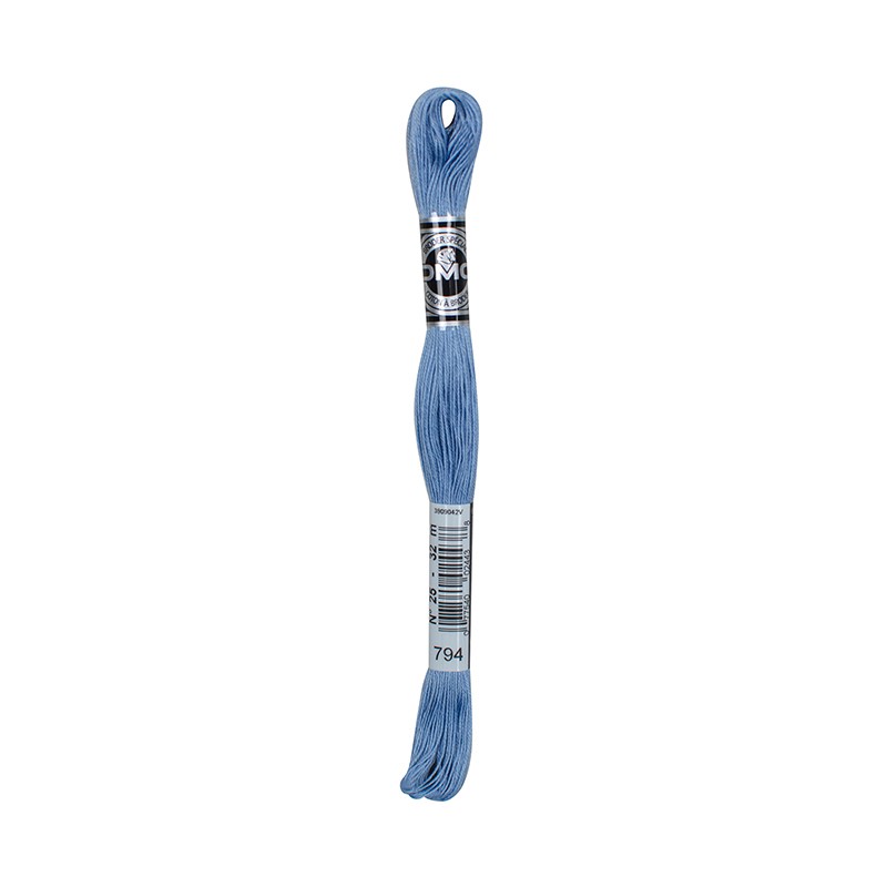 COTONE DA RICAMO 32 MT TITOLO 25 6 MATASSINE COLORE 794