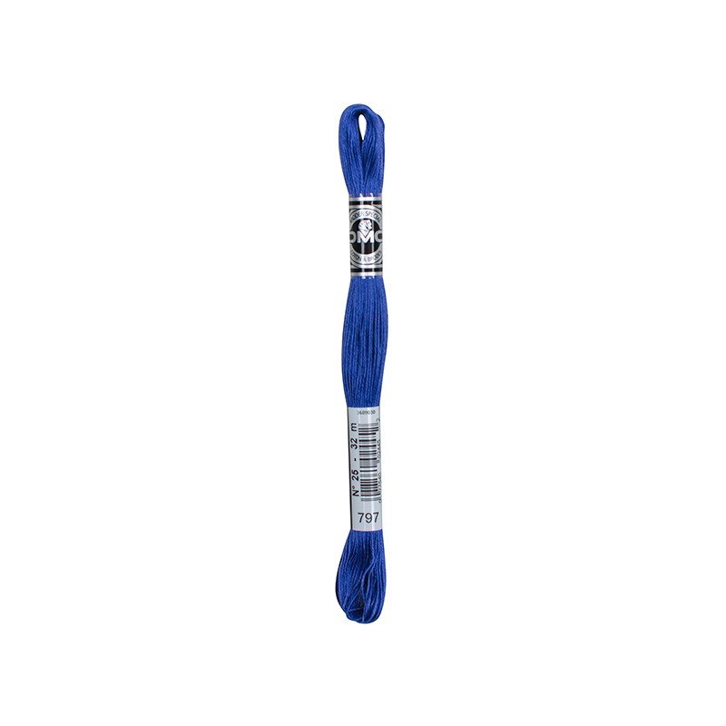 COTONE DA RICAMO 32 MT TITOLO 25 6 MATASSINE COLORE 797