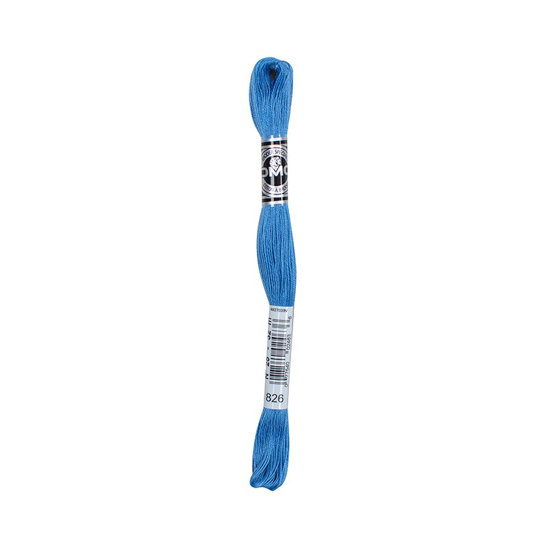 COTONE DA RICAMO 32 MT TITOLO 25 6 MATASSINE COLORE 826