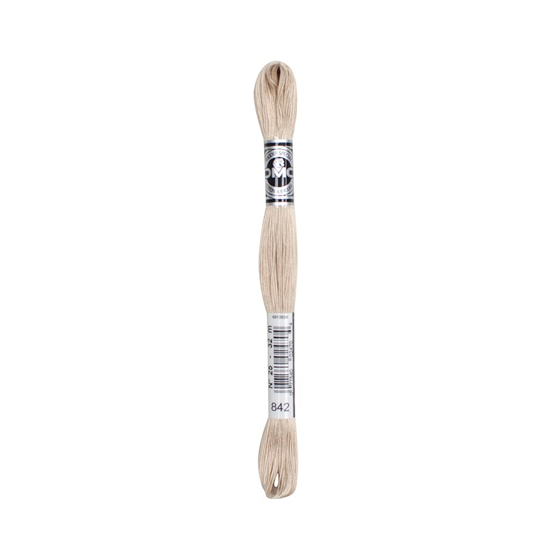 COTONE DA RICAMO 32 MT TITOLO 25 6 MATASSINE COLORE 842