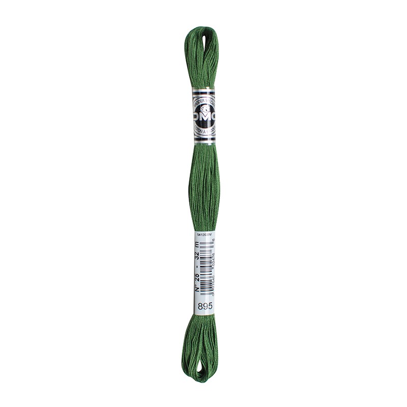 COTONE DA RICAMO 32 MT TITOLO 25 6 MATASSINE COLORE 895