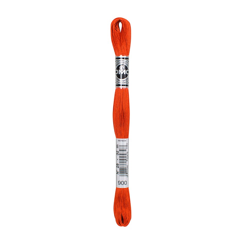 COTONE DA RICAMO 32 MT TITOLO 25 6 MATASSINE COLORE 900