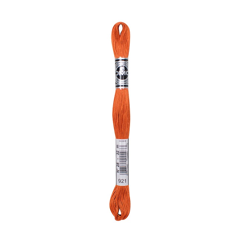 COTONE DA RICAMO 32 MT TITOLO 25 6 MATASSINE COLORE 921