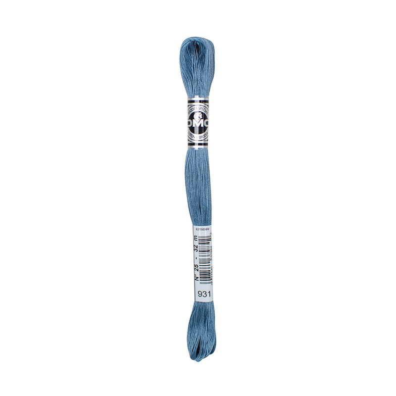 COTONE DA RICAMO 32 MT TITOLO 25 6 MATASSINE COLORE 931