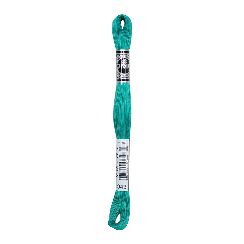 COTONE DA RICAMO 32 MT TITOLO 25 6 MATASSINE COLORE 943