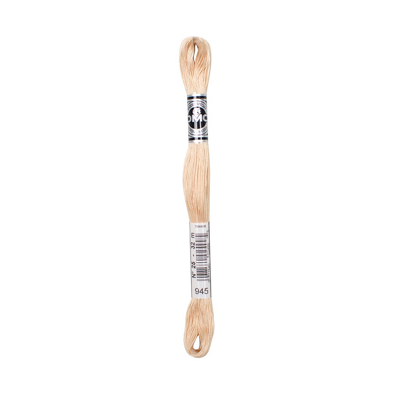 COTONE DA RICAMO 32 MT TITOLO 25 6 MATASSINE COLORE 945