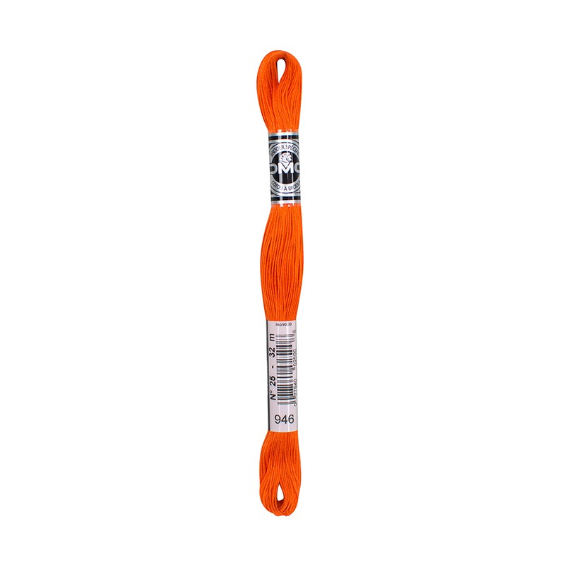 COTONE DA RICAMO 32 MT TITOLO 25 6 MATASSINE COLORE 946