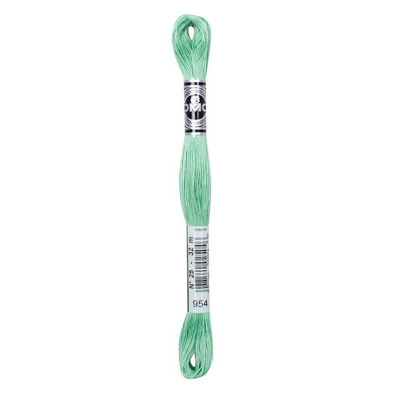COTONE DA RICAMO 32 MT TITOLO 25 6 MATASSINE COLORE 954