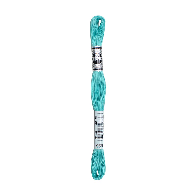COTONE DA RICAMO 32 MT TITOLO 25 6 MATASSINE COLORE 959