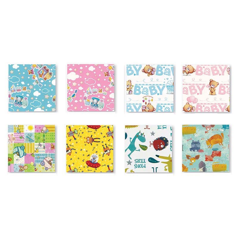 CARTA FANTASIA BIMBO BIMBA 100 FOGLI ASSORTITI CM70X100