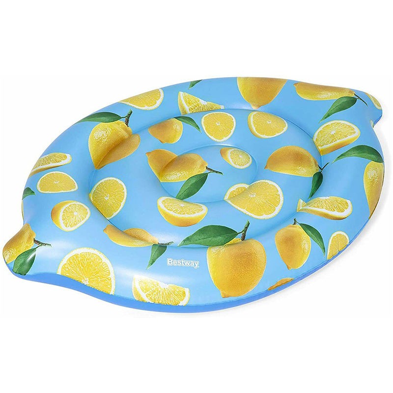 GONFIABILE GALLEGGIANTE PROFUMATO AL LIMONE 176X122 CM