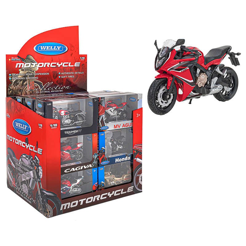 WELLY MOTO STRADA 1:18 D-CAST