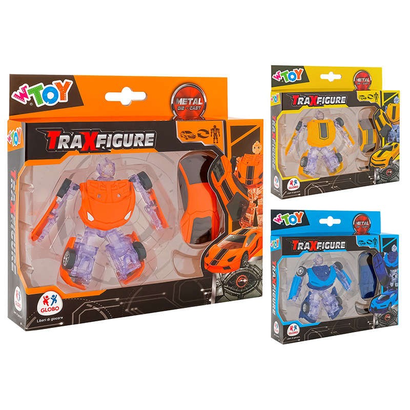 TRAXFIGURE ROBOT>AUTO DIE CAST 9CM