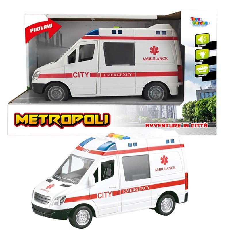 METROPOLI AMBULANZA LUCE E SUONI