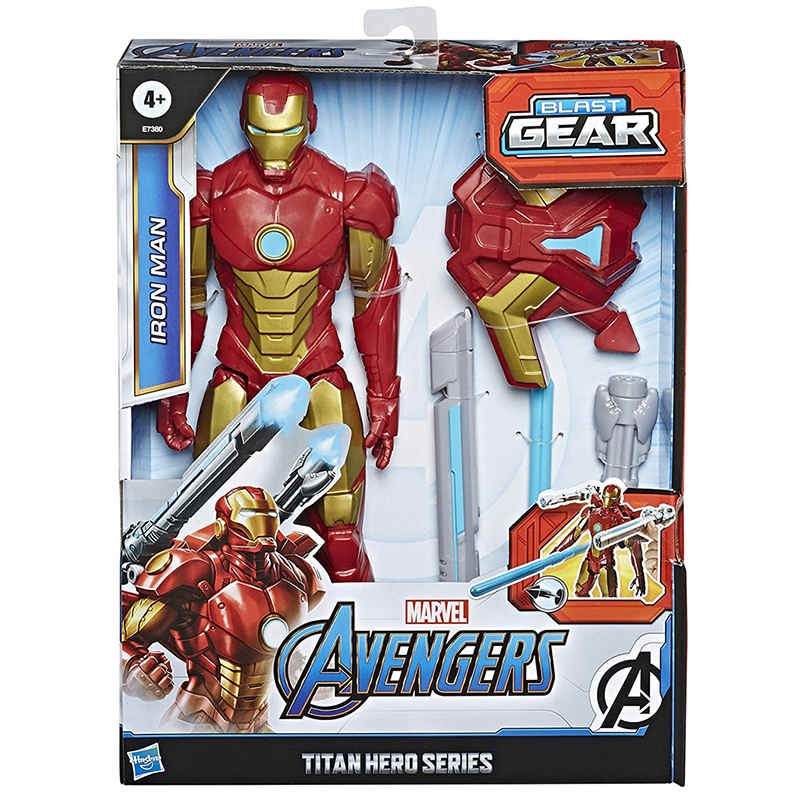 AVENGERS TITAN BLAST CM 30 IRON MAN HASBRO