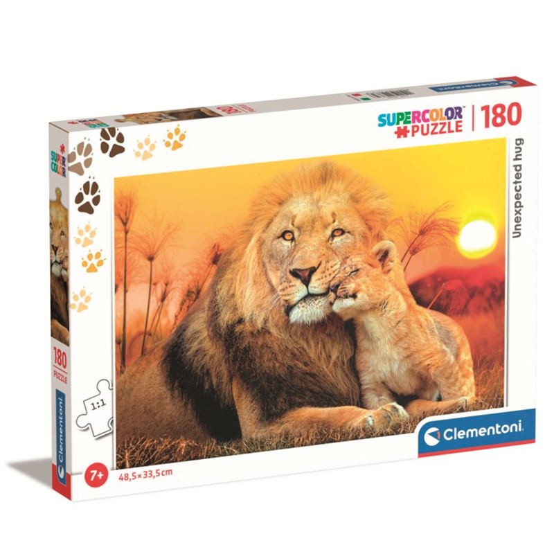 PUZZLE 180 LEONI CLEMENTONI