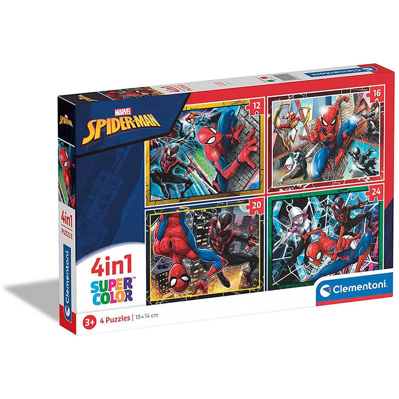 PUZZLE 4IN1 PUZZLE SPIDERMAN CLEMENTONI