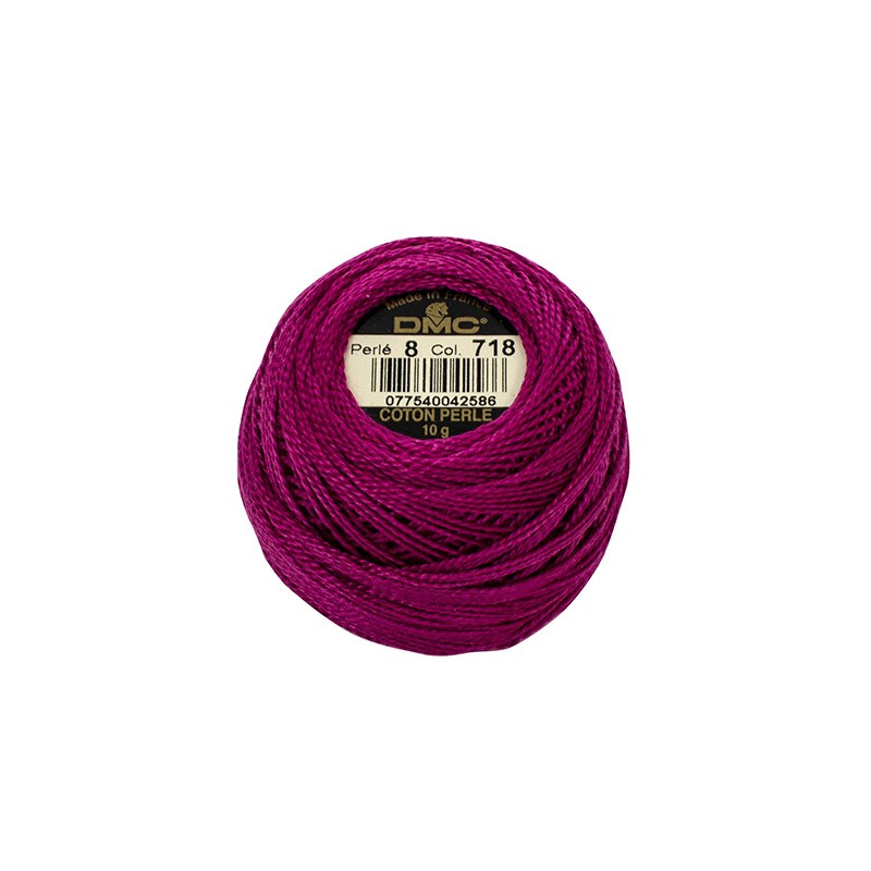 PERLE' COTON 80 MT TITOLO 8 1 GOMITOLO COLORE 718