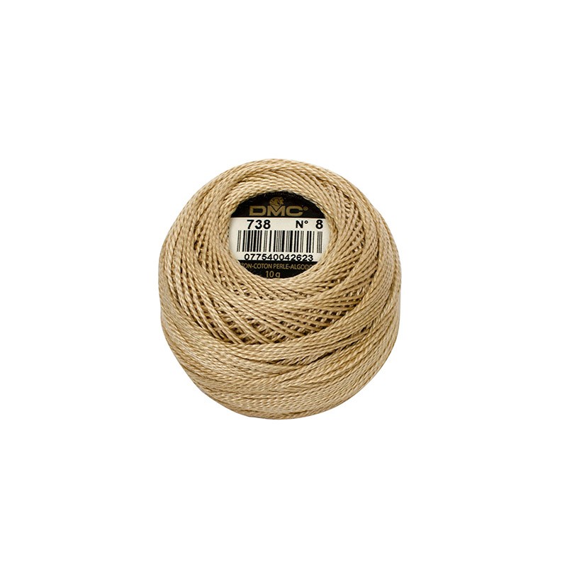 PERLE' COTON 80 MT TITOLO 8 1 GOMITOLO COLORE 738