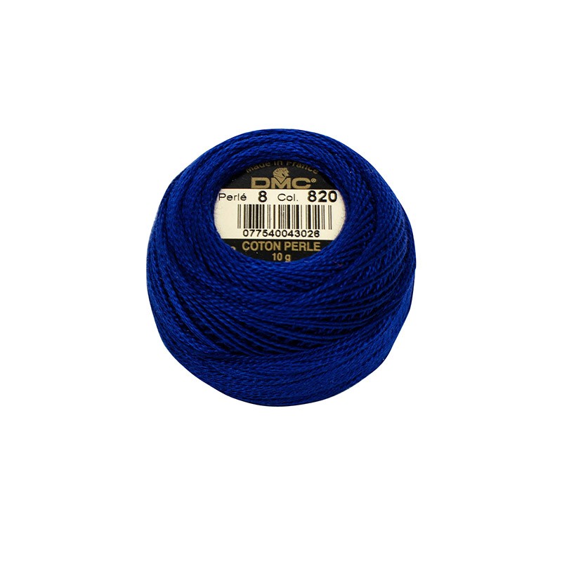 PERLE' COTON 80 MT TITOLO 8 1 GOMITOLO COLORE 820