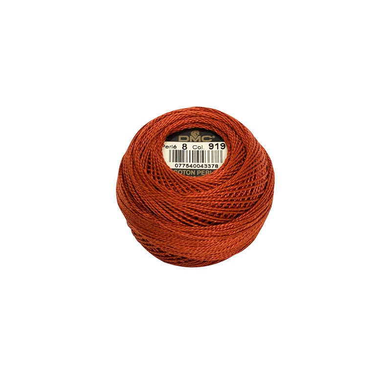 PERLE' COTON 80 MT TITOLO 8 1 GOMITOLO COLORE 919
