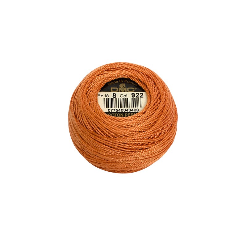 PERLE' COTON 80 MT TITOLO 8 1 GOMITOLO COLORE 922