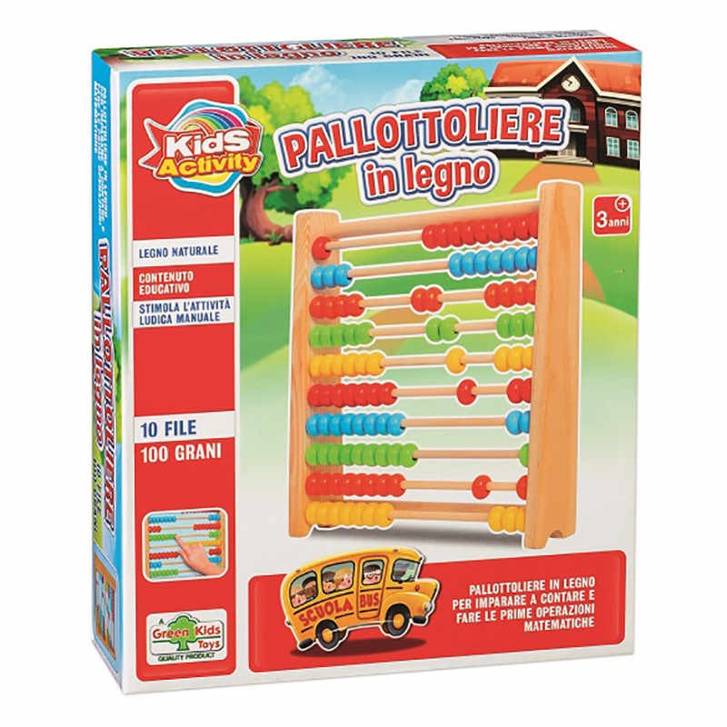 PALLOTTOLIERE IN LEGNO KIDS ACTIVITY